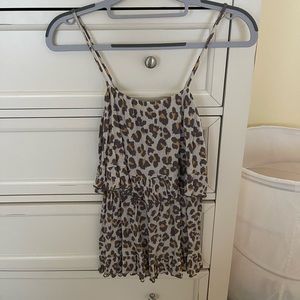 Vestique Cheetah Print Tank Top
